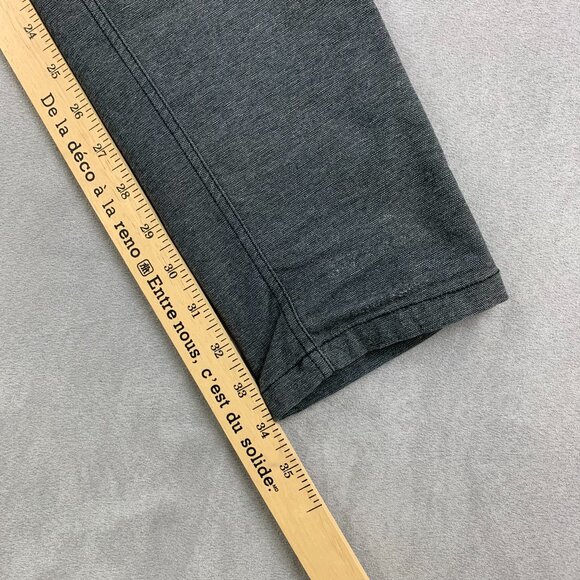 Lululemon Mens 31 Gray Heathered Chino ABC Pant Skinny Tech Canvas Tapered 31x34 - Picture 5 of 10